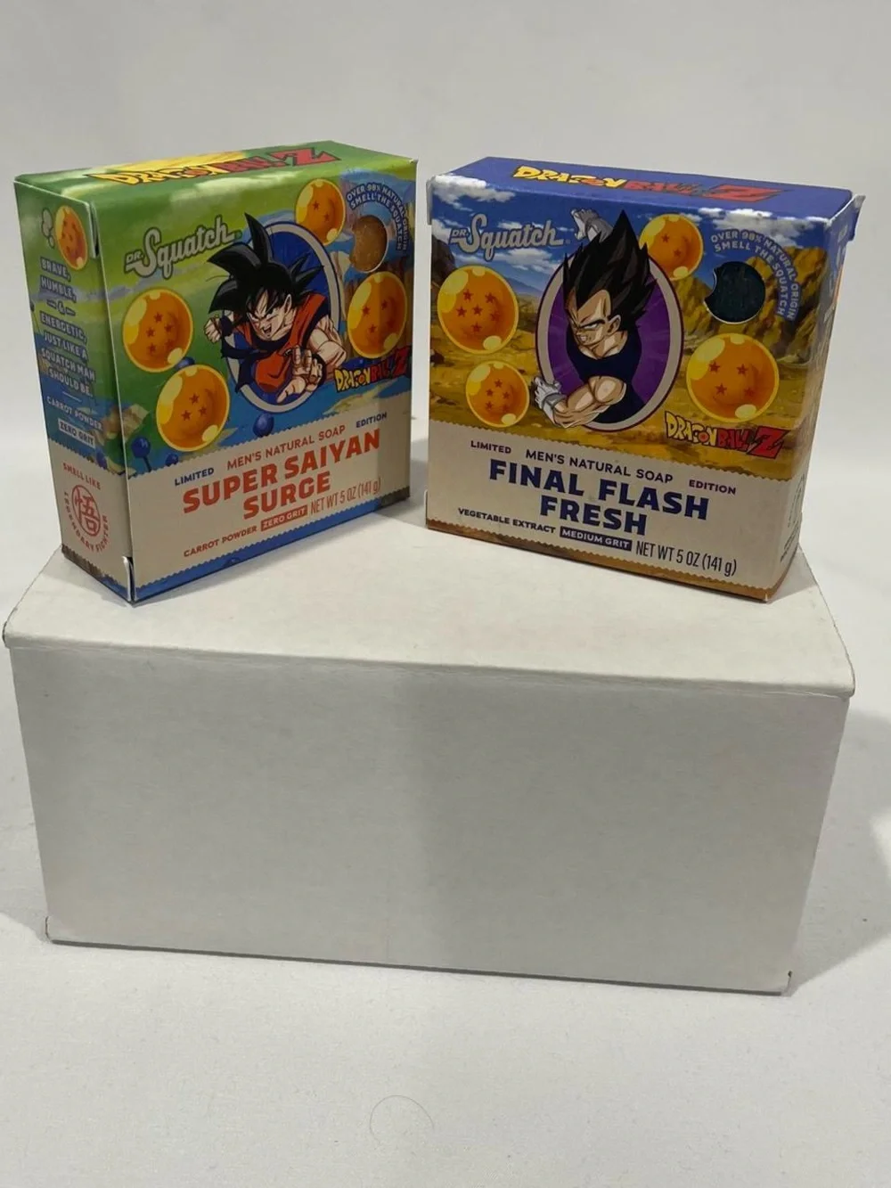 Dr Squatch Dragon Ball Z  Limited Edition Soap Set